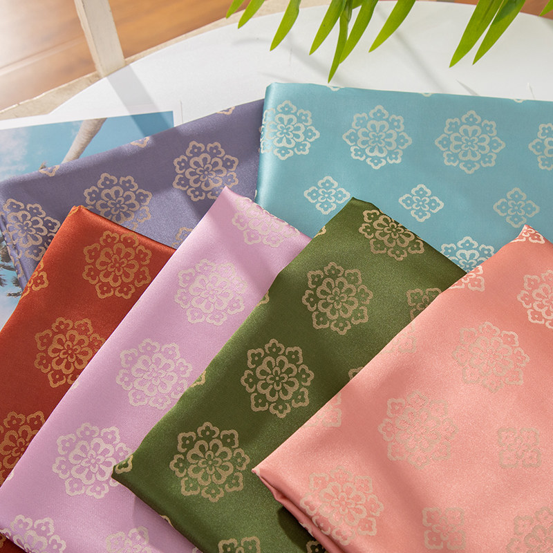 复古纹样唐朝老花汉服敦煌系