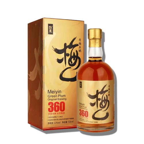 12度梅乚青梅原酿果酒360版720ML