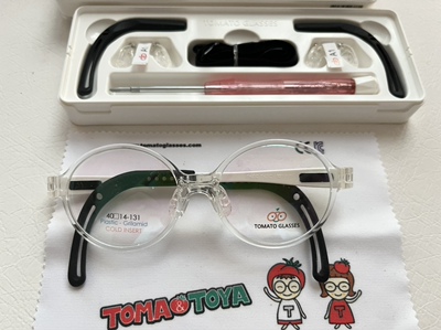 亏本特正品tomato番茄儿童眼镜框透明圆框可爱幼儿小孩眼镜架超轻