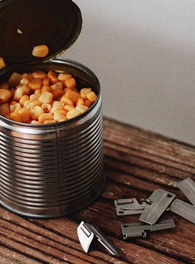 美国制造US Shelby.CO美军铁皮罐头开罐器海军陆战队多功能便携