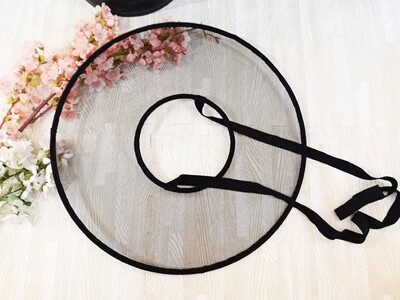 古装配饰唐制仕女出行防晒斗笠帽