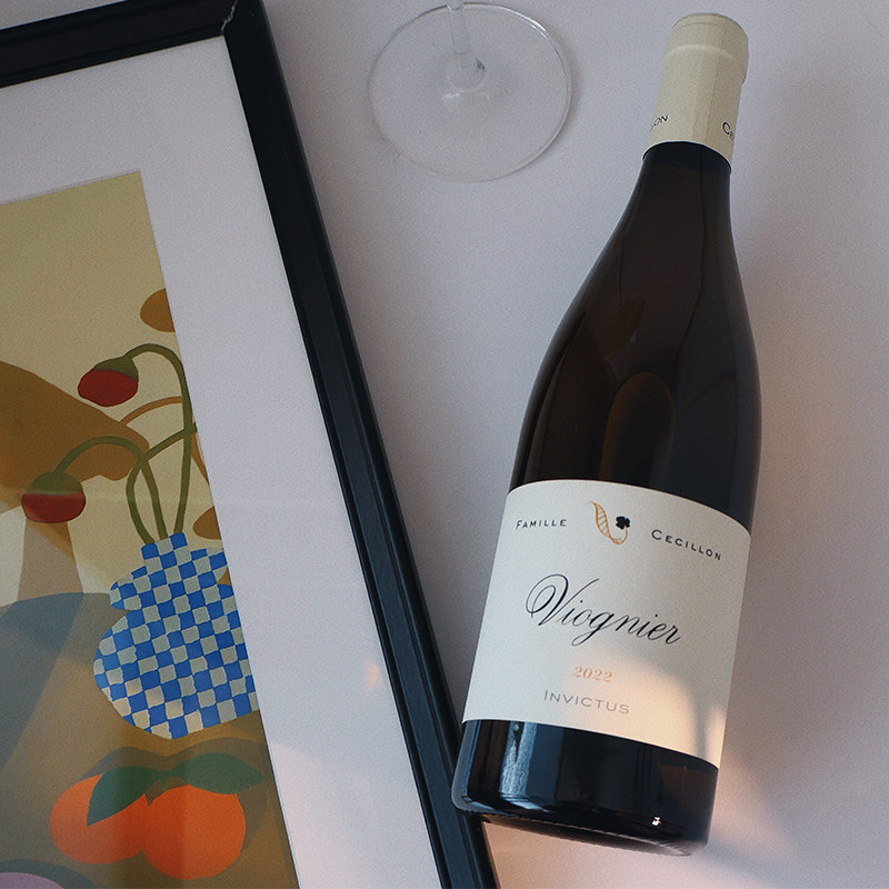 热情花果香！稀有配额法国罗纳河谷维欧尼干白葡萄酒Viognier2023