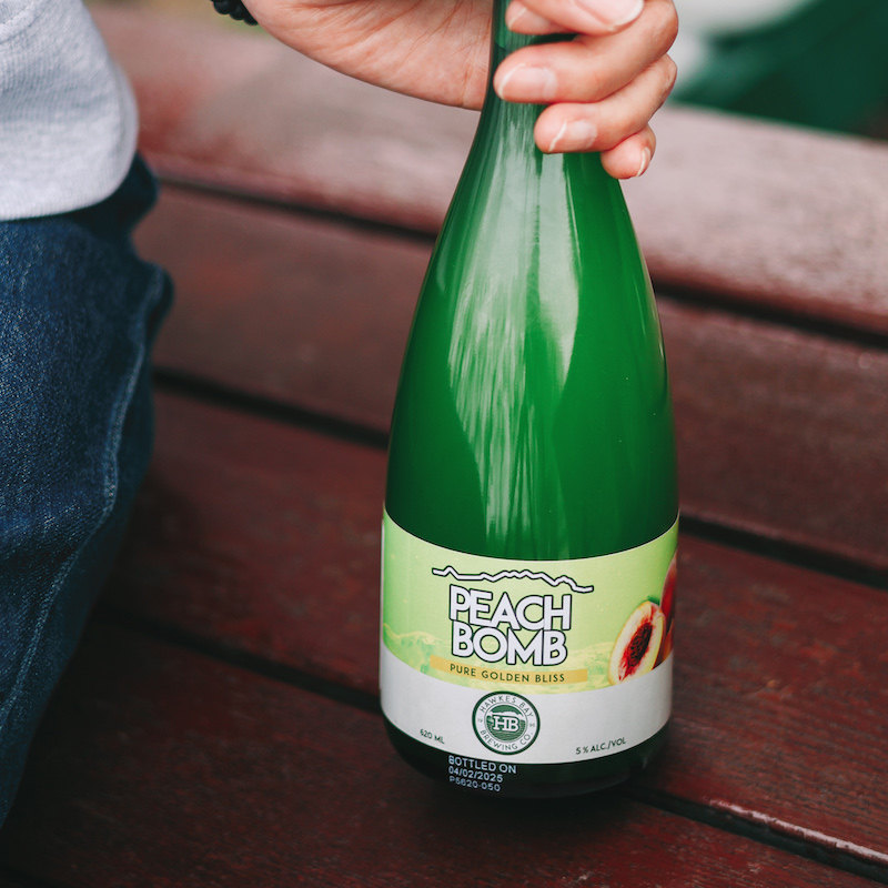 爆汁黄桃泥炸弹果泥酒