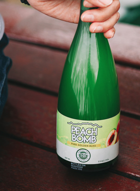 爆汁黄桃泥炸弹 新西兰皓贝果泥酒Hawkesbay Brewing气泡低度微醺