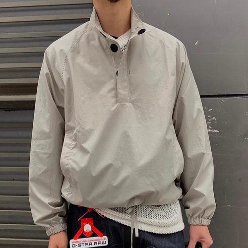 GR10K抽绳立领上衣（石灰色）