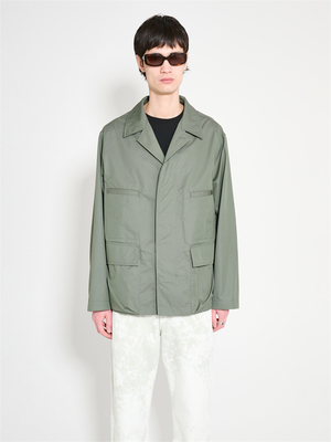 【5折】Lemaire 四口袋工装夹克（灰绿色）| triplemajor