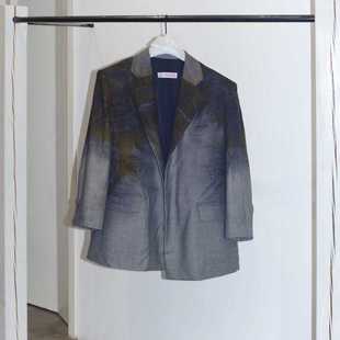 外套 植物染西装 triplemajor Stoldal Siv