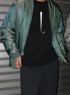 PROPER定常 针线印花图案卫衣（黑色） | triplemajor