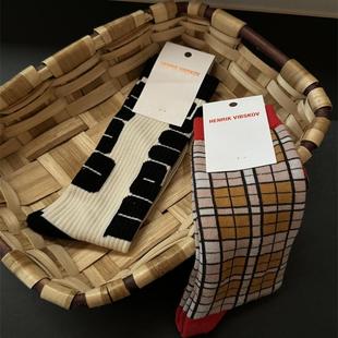 Henrik Vibskov 图案中筒袜 | triplemajor