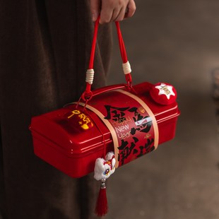 新年礼盒包装马年糖果饼干零食燕窝阿胶糕烘焙年货伴手礼物礼品盒