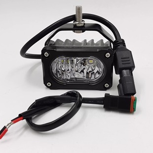 车顶行李架侧边灯越野汽车前杠A柱聚泛光超亮LED射灯露营灯12V24V