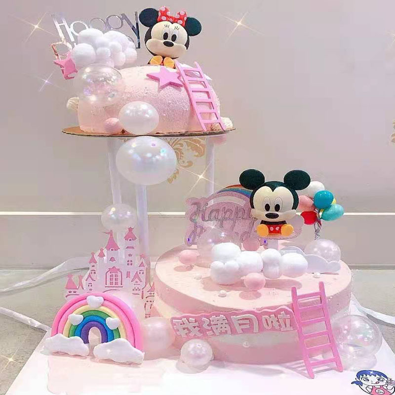儿童蛋糕装饰米妮唐老鸭黛西
