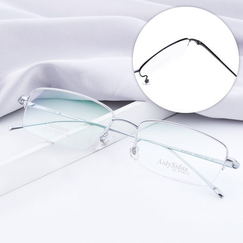 超轻B钛眼镜架批发 时尚经典镜框时尚经典爆款正品男士眼镜框纯钛