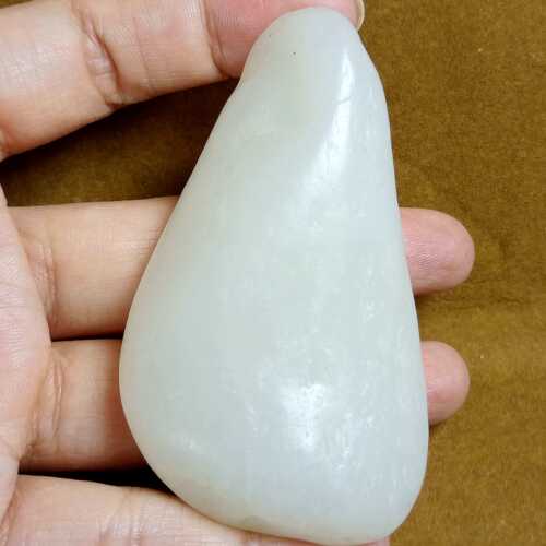 玉之路和田玉原石羊脂玉吊坠挂件