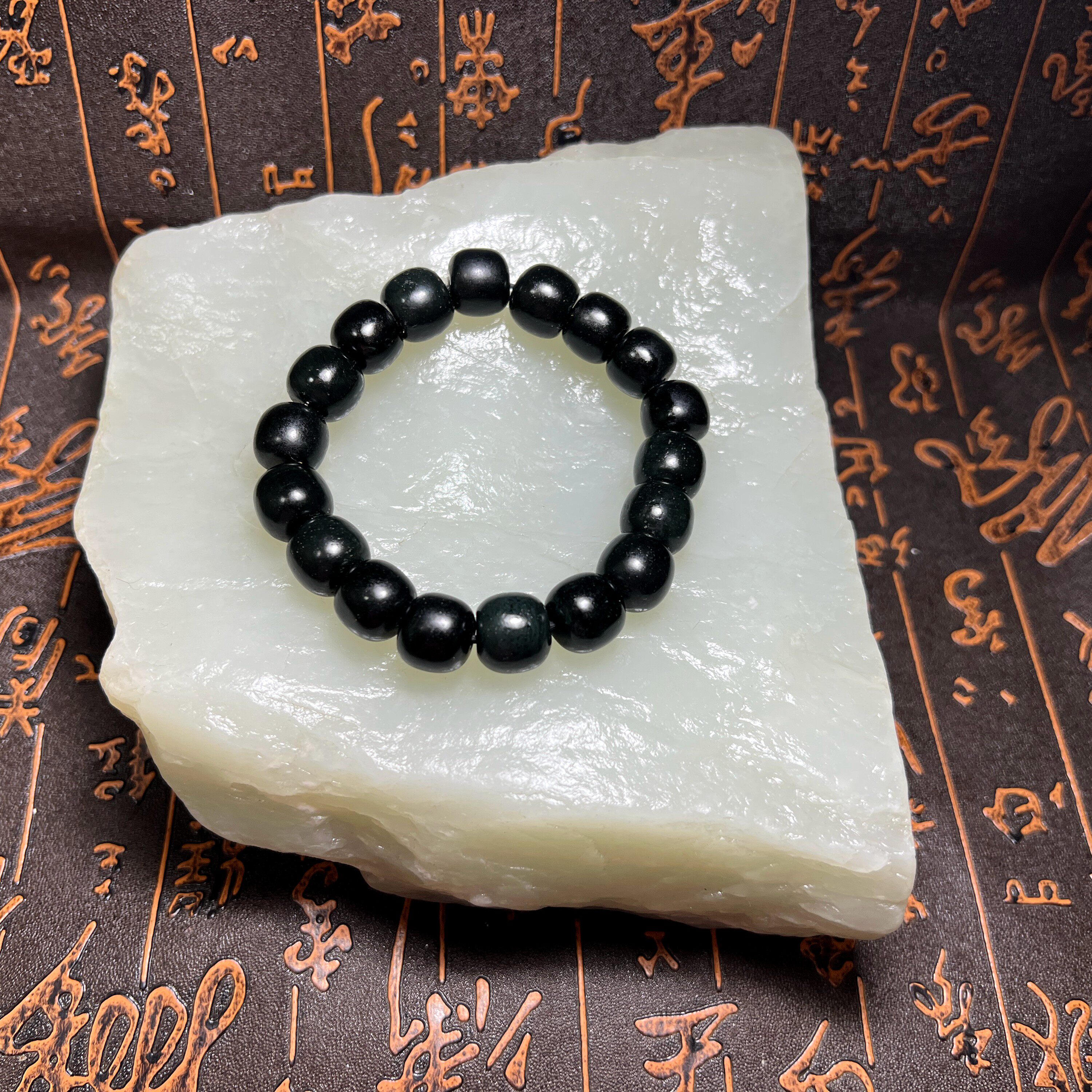 4斤新疆和田玉白玉山流水料原石天然于田山流水手镯大块板子料