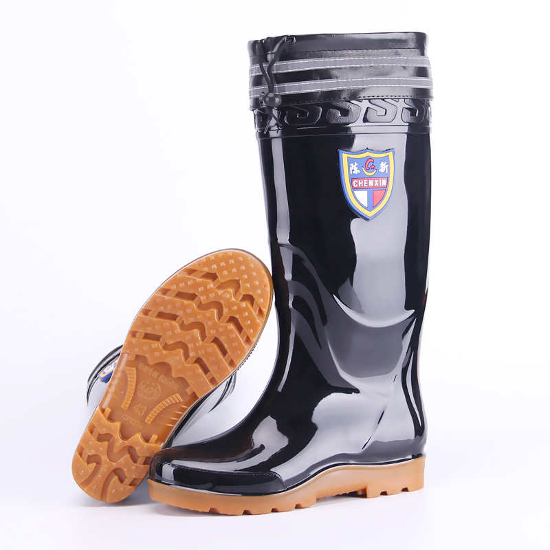 Chaussures - bottes caoutchouc homme - semelle tendon - Ref 960084 Image 1