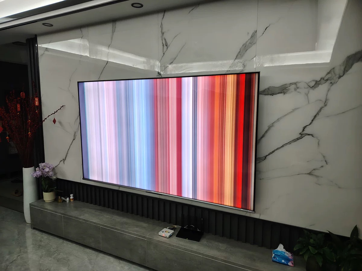 85V1F-S vidda 花屏 黑屏 灰屏 横线 抖动在线指导维修