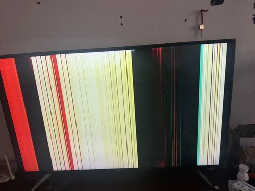 长虹 50Q5N 花屏黑屏灰屏重影抖屏在线指导维修