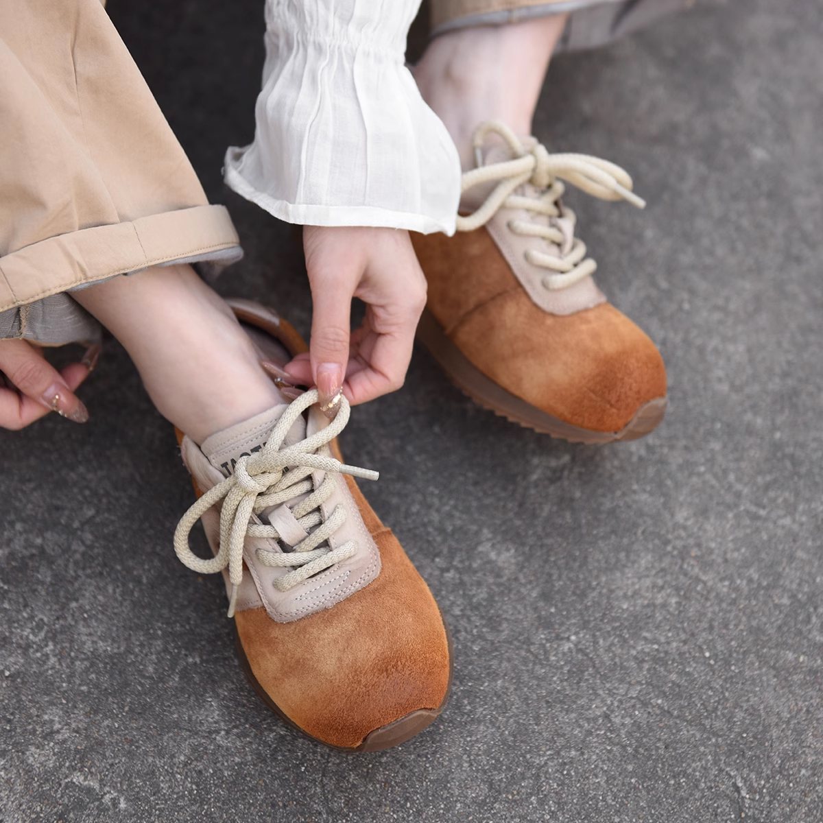 真皮单鞋四季可穿头层牛皮