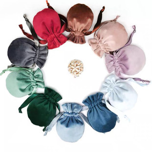 收纳袋Retainer brite丝绒毛绒布收纳袋隐形牙套盒收纳保持器收纳