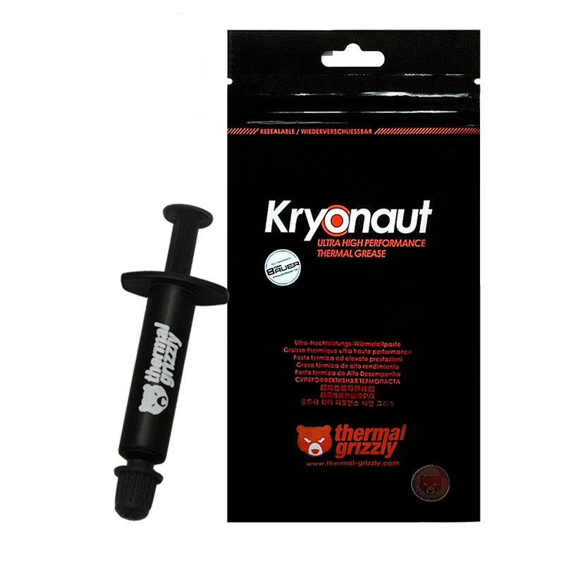 暴力熊硅脂Thermal Grizzly Kryonaut cpu散热导热膏电脑显卡硅胶