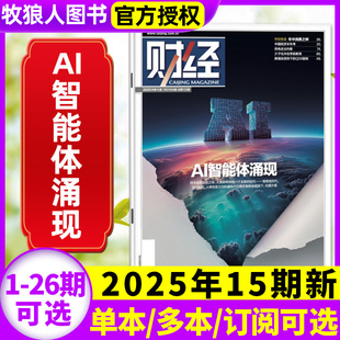 审视汽车价格战财经类商业管理非2024过刊 全年 AI智能体涌现 财经杂志2025年7月15期 现货 半年订阅 16期 港股何以东升
