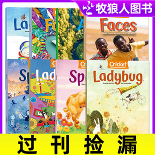 Ladybug瓢虫/Spider红蜘蛛/Ask千奇百问杂志2025年1-8月幼儿英语画报英文原版蟋蟀童书3-6岁启蒙非过刊单本