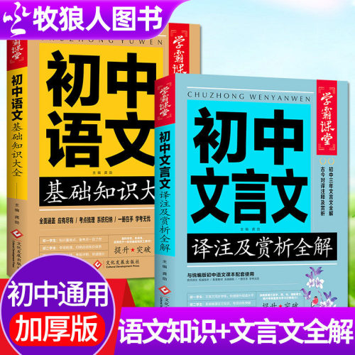 初中语文基础知识大全文言文全解