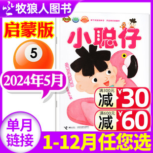 单本 另有1 2023全年 6月 杂志2024年5月 全年 半年订阅 小聪仔启蒙版 4岁宝宝开发智力提高语言能力2022年过刊 原婴儿版