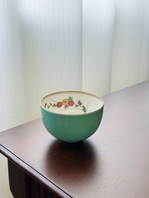 日本直采香兰社茶杯经典花色品茗杯茶具日式汤吞主人杯