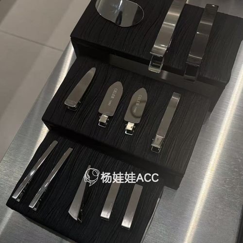 561829韩国东大门the queen新款金属拉丝医疗钢两件套鸭嘴夹发夹