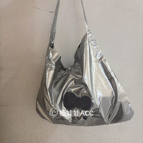 672701韩国东大门wing新款高级感通用款卡通小猫休闲包单肩包