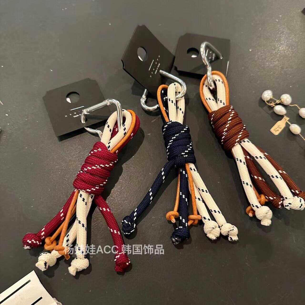 复古编织挂绳链包挂件车钥匙挂链