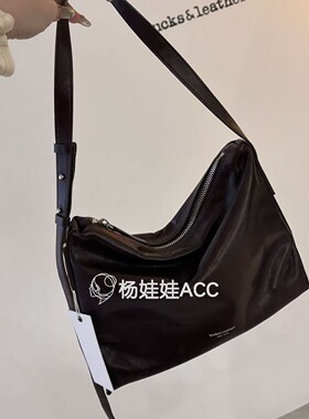 5100105韩国东大门Bucks & leather 新款羊皮单肩可调节腋下包