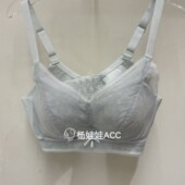 620406韩国东大门FLORA新款 吊带性感蕾丝边网纱无钢圈美背