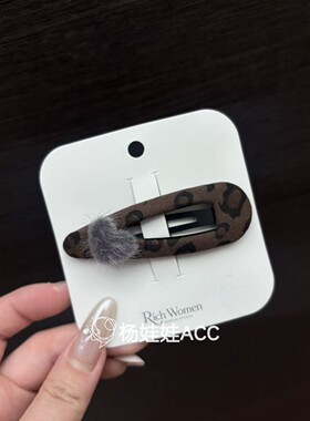 6101303韩国东大门rich women新款高级感百搭款蝴蝶结掰掰夹
