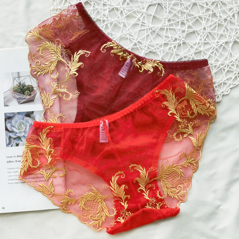 韩版内裤女生蕾丝性感惑立体刺绣低腰纯棉裆女士低腰三角短裤头,女士内衣/男士内衣/家居服,女三角裤,淘宝优惠券,粉丝福利购,淘宝优惠卷