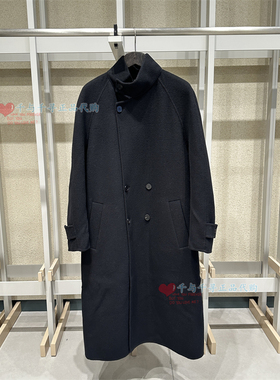CR0QUIS/速写男装2025国内专柜代购 9PA811630毛呢大衣外套4995