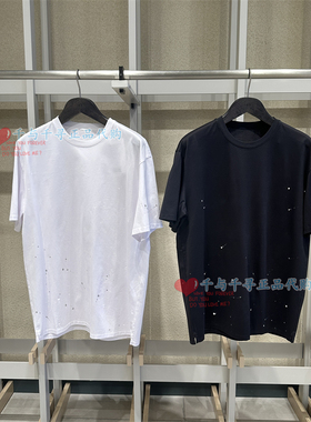 速发 CR0QUIS/速写正品2026夏休闲百搭9Q5114340套头短袖T恤695