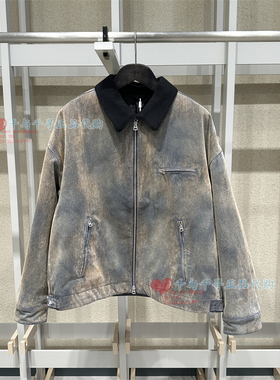 CR0QUIS/速写男装2025国内专柜代购 9PAB10230牛仔棉衣外套2295