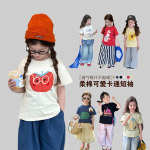 女童短袖T恤2026新款夏装