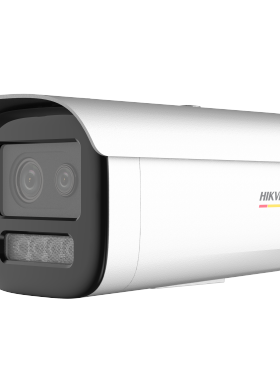 海康威视4/8百万可变臻全彩PoE供电筒型网络摄像机3T47WD-LT/8MP