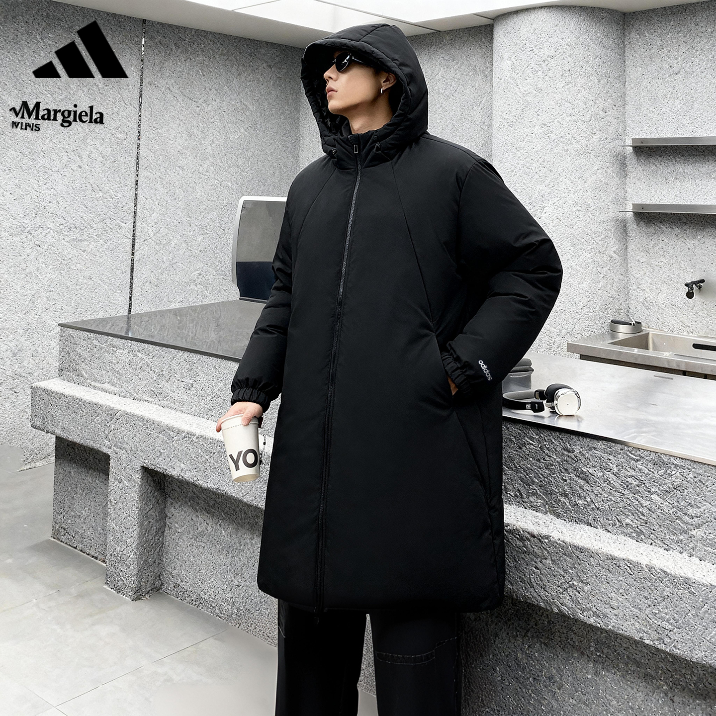 阿迪达斯官方新款男子羽绒服