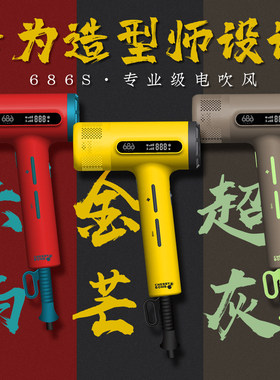 686S高速负离子大功率樱桃电吹风
