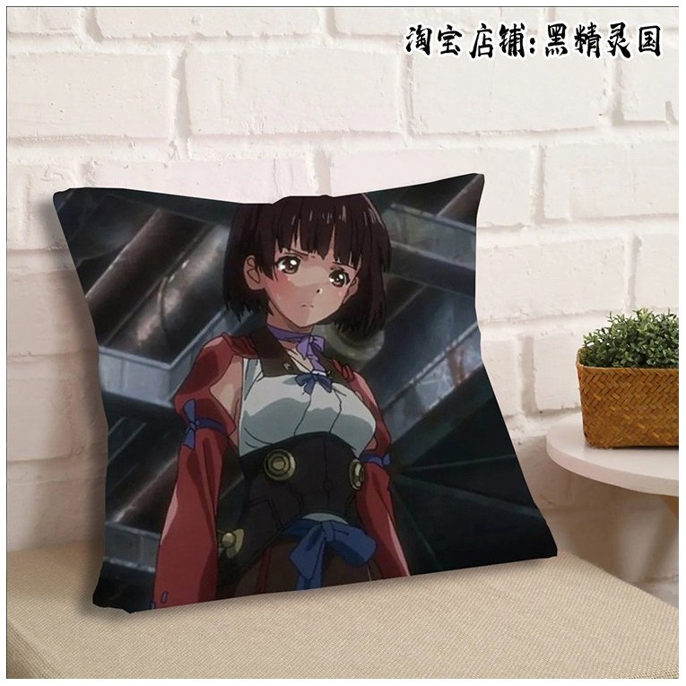 甲铁城的卡巴内瑞 生驹 无名周边抱枕头 靠枕沙发卧室宿舍房间
