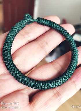 东海水晶五行补木手链金刚结粗款饿木命五行缺木补救木通关喜用