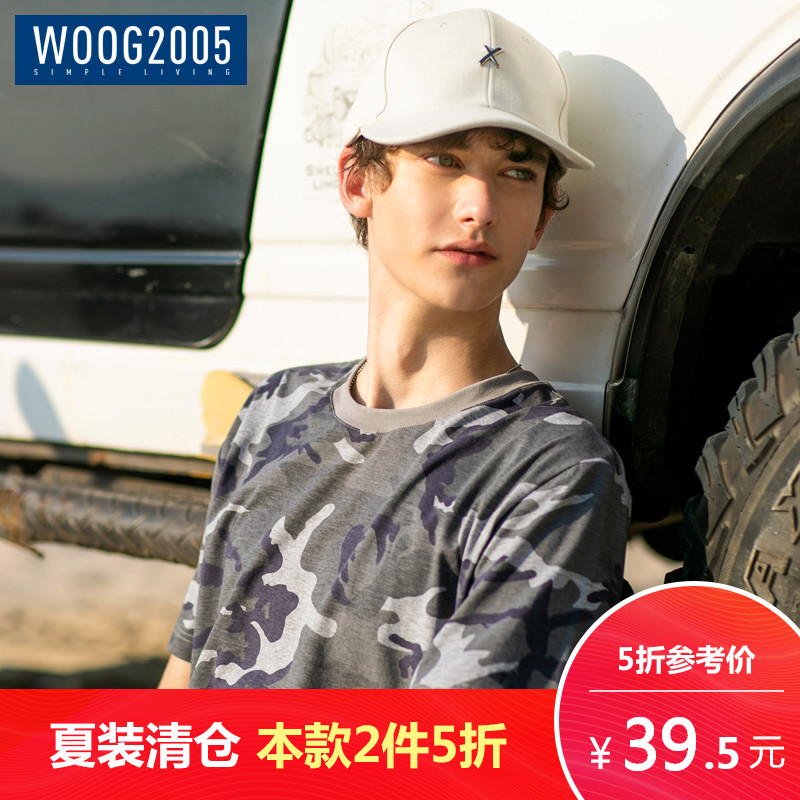 WOOG2005Ïļ¾ÃԲʶÌÐätÐôÄÐ 2018пîÇàÄêÔ²ÁìÌåÐôÄÐÊ¿³±Á÷°ëÐäT