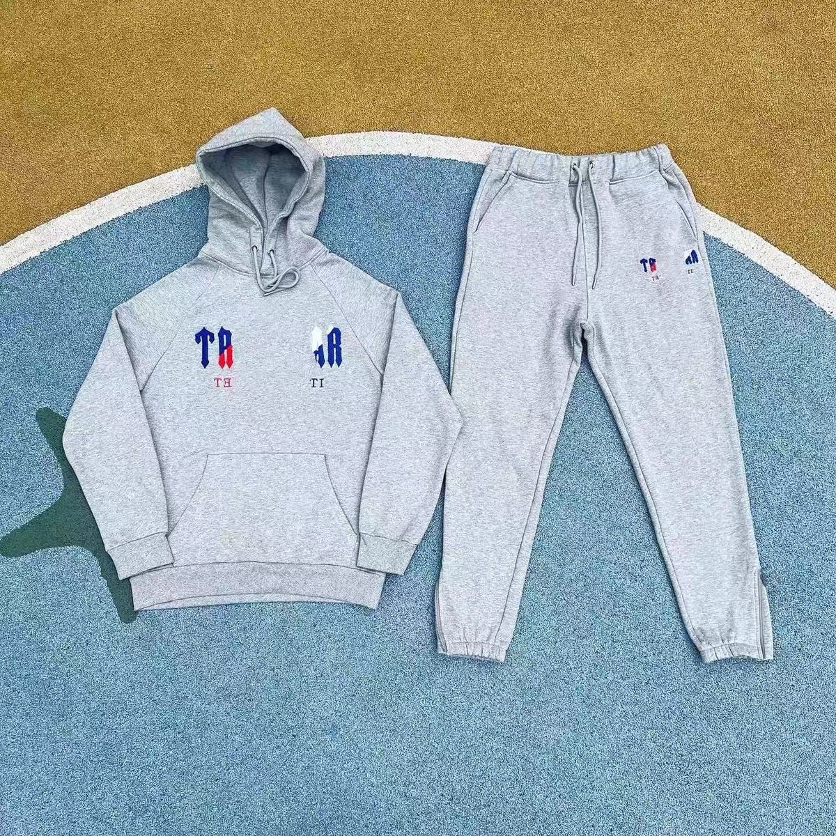 TS Embroider Sweatshirt Suit Hoodies + sweatpants