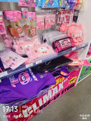 日本代购 原宿KIDDY LAND正版 GLOOMY 暴力熊 毛绒挂件周边