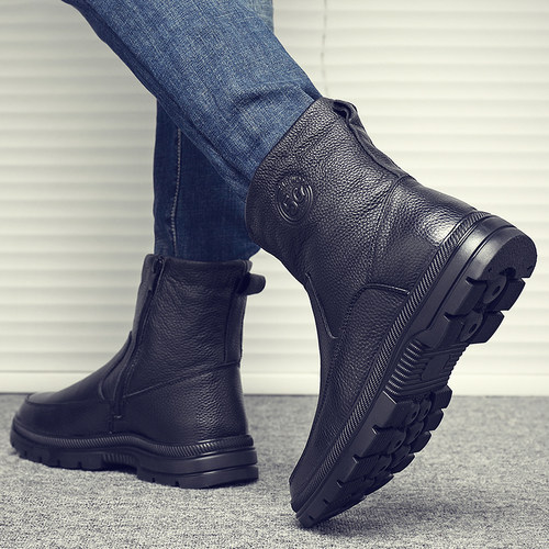 雪地靴中筒保暖防滑高帮